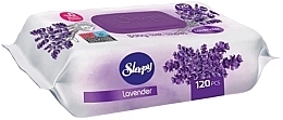 Chusteczki nawilżane Lawenda, 120 szt.- Sleepy Lavender Wet Wipes — Zdjęcie N1