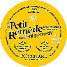 Uniwersalny balsam do ust, twarzy, ciała i włosów - L'occitane Le Petit Remede  — Zdjęcie N1
