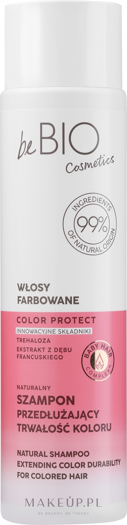 Szampon do włosów farbowanych - BeBio Natural Shampoo For Coloured Hair  — Zdjęcie 300 ml
