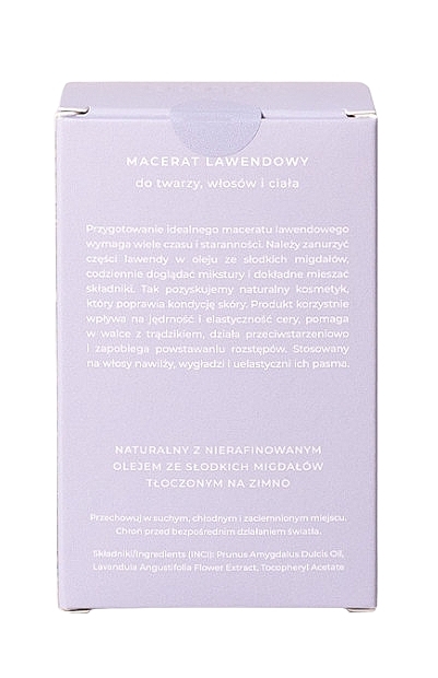 PRZECENA! Macerat lawendowy do twarzy, ciała i włosów - Plon Lavender Macerate * — Zdjęcie N4