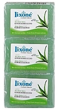 Zestaw - Lixon Aloe Vera Natural Hand Soap (h/soap/3 x 125g) — Zdjęcie N1