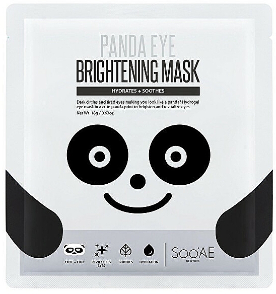 Rozświetlająca maska pod oczy - Soo’AE Panda Eye Brightening Mask — Zdjęcie N1