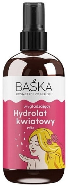 Wygładzający hydrolat do twarzy z ekstraktem z róży - Baska — Zdjęcie N1