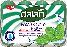 Kup Mydło w kostce Świeża mięta - Dalan Fresh&Care Beauty Soap With Natural Glycerin