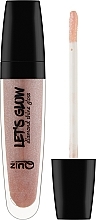 Błyszczyk do ust - Quiz Cosmetics Let's Glow Lipgloss Diamand Shine Gloss — Zdjęcie N1