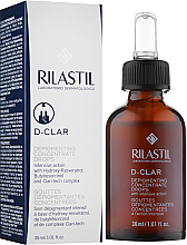 Koncentrat tonujący do skóry twarzy ze skłonnością do przebarwień - Rilastil D-Clar Depigmenting Concentrate Drops — Zdjęcie N2