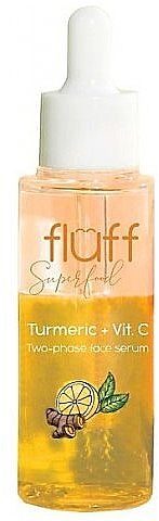 Dwufazowe serum do twarzy - Fluff Superfood Two-Phase Face Serum — Zdjęcie N1
