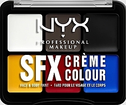 Paleta do makijażu oczu, twarzy i ciała - NYX Professional Makeup SFX Face & Body Paint Palette — Zdjęcie N1