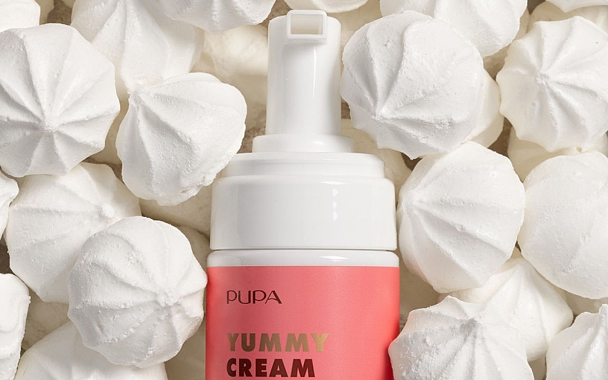 Krem-pianka do mycia twarzy - Pupa It's Delicious Yummy Cleasing Cream — Zdjęcie N3