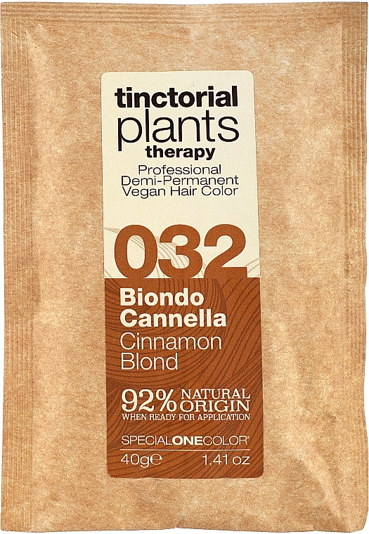 PRZECENA! Naturalna półtrwała farba do włosów - Trendy Hair Tinctorial Plants Vegan Hair Color * — Zdjęcie N1