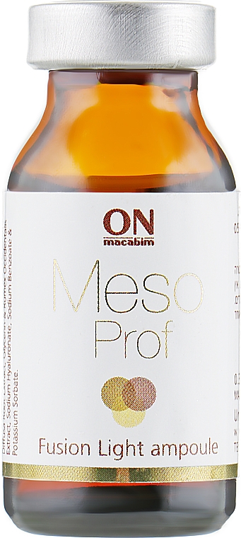 Ampułka Pigmentacja - Onmacabim Mezo Prof Fusion Light Ampoule — Zdjęcie N1