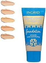 Kup Podkład matujący - Ingrid Ideal Cover Mattifying Foundation