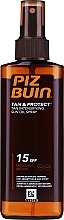 Kup Ochronny olejek przyspieszający opalanie SPF 15 - Piz Buin Tan & Protect Tan Accelerating Oil Spray