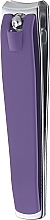 Duży obcinacz do paznokci, 499126, fioletowy - Inter-Vion — Zdjęcie N1