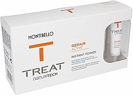 Regenerujące ampułki do zniszczonych włosów - Montibello Treat NaturTech Repair Active Instant Power — Zdjęcie N2
