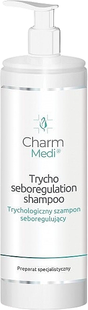 Trychologiczny szampon regulujący sebum - Charmine Rose Charm Medi Trycho Seboregulation Shampoo — Zdjęcie N1