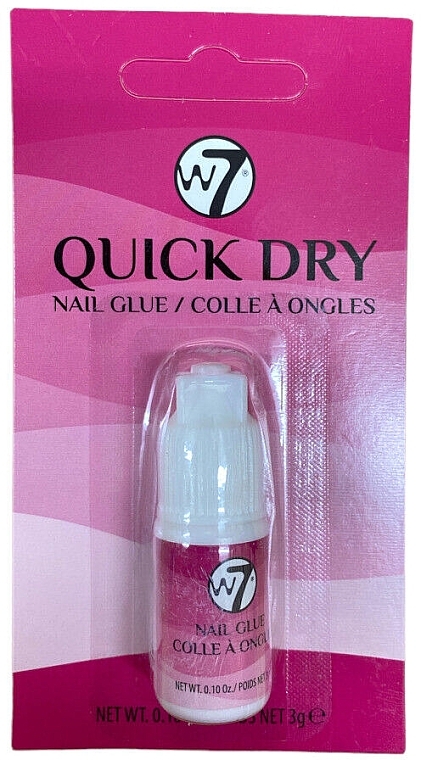 Klej do paznokci - W7 Quick Dry Nail Glue Nail Glue — Zdjęcie N1