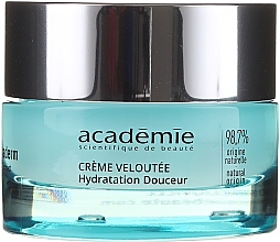 Lekki krem nawilżający do twarzy z ekstraktem z jabłka - Academie Velvety Cream Hydrating Treatment — Zdjęcie N2