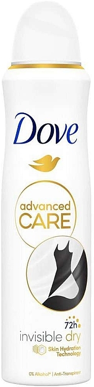 Antyperspirant w sprayu Niewidzialny - Dove Advanced Care Invisible Dry Antiperspirant Deodorant Spray — Zdjęcie N2