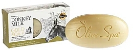 Mydło z oślego mleka - Olive Spa Donkey Milk Gold Soap — Zdjęcie N1