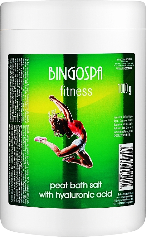 Sól borowinowa z kwasem hialuronowym do pielęgnacji ciała - BingoSpa Salt Mud With Hyaluronic Acid — Zdjęcie N1