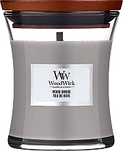 Świeca zapachowa w szkle - WoodWick Hourglass Candle Wood Smoke — Zdjęcie N2