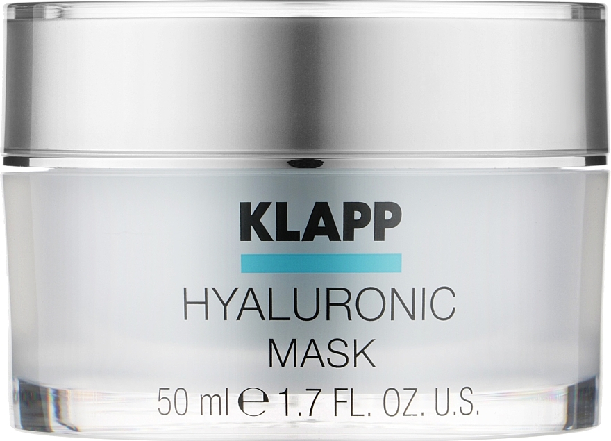 Intensywnie nawilżająca maska hialuronowa do twarzy - Klapp Hyaluronic Mask — Zdjęcie N1