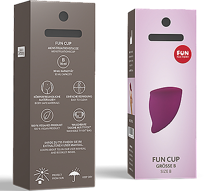 Kubeczek menstruacyjny - Fun Factory Fun Cup  — Zdjęcie N1