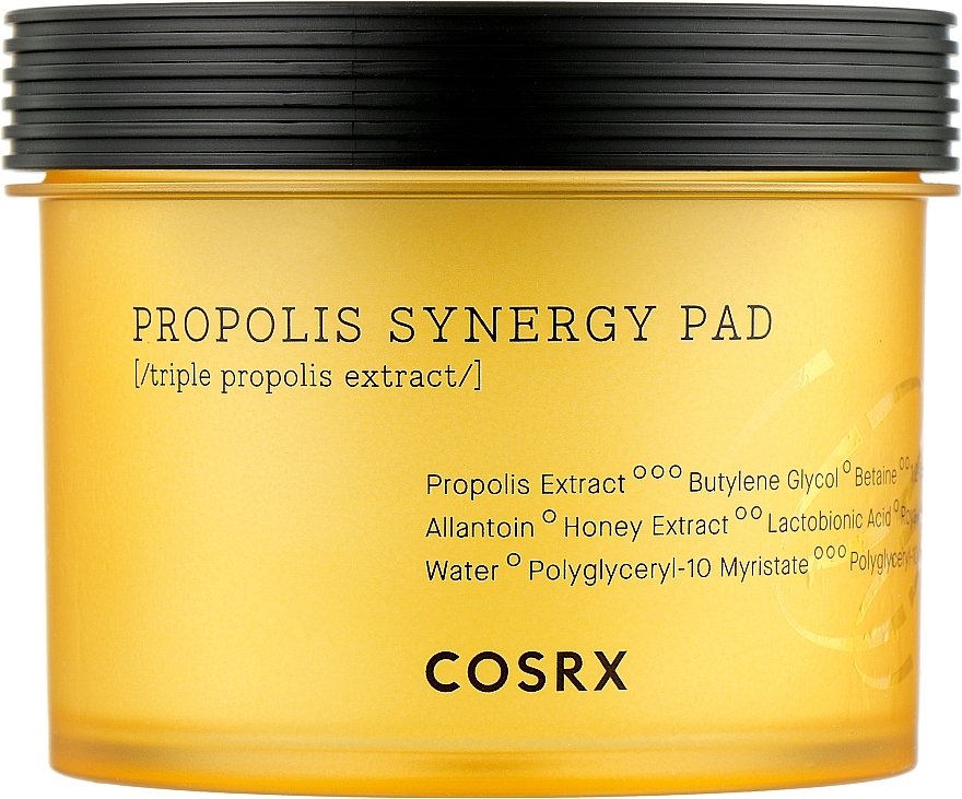 Oczyszczające płatki z propolisem - Cosrx Full Fit Propolis Synergy Pad — Zdjęcie N1