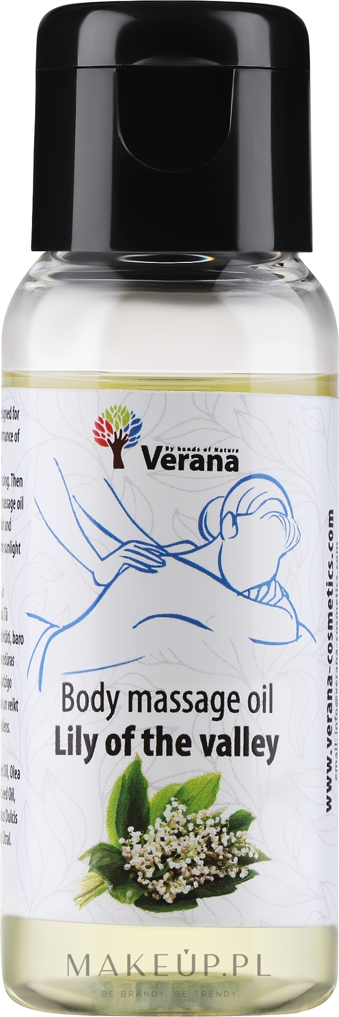 Olejek do masażu ciała Lily Of The Valley Flower - Verana Body Massage Oil — Zdjęcie 30 ml