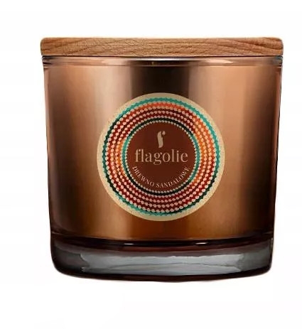 Świeca zapachowa w szkle Drewno sandałowe - Flagolie Fragranced Candle Sandalwood — Zdjęcie N1