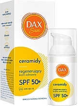 Regenerujący krem ochronny z ceramidami SPF 50 - Dax Cosmetics Regenerating Protective Cream SPF 50+ — Zdjęcie N1