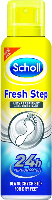 Antyperspirant w sprayu do suchych stóp - Scholl Fresh Step Antiperspirant — Zdjęcie N1