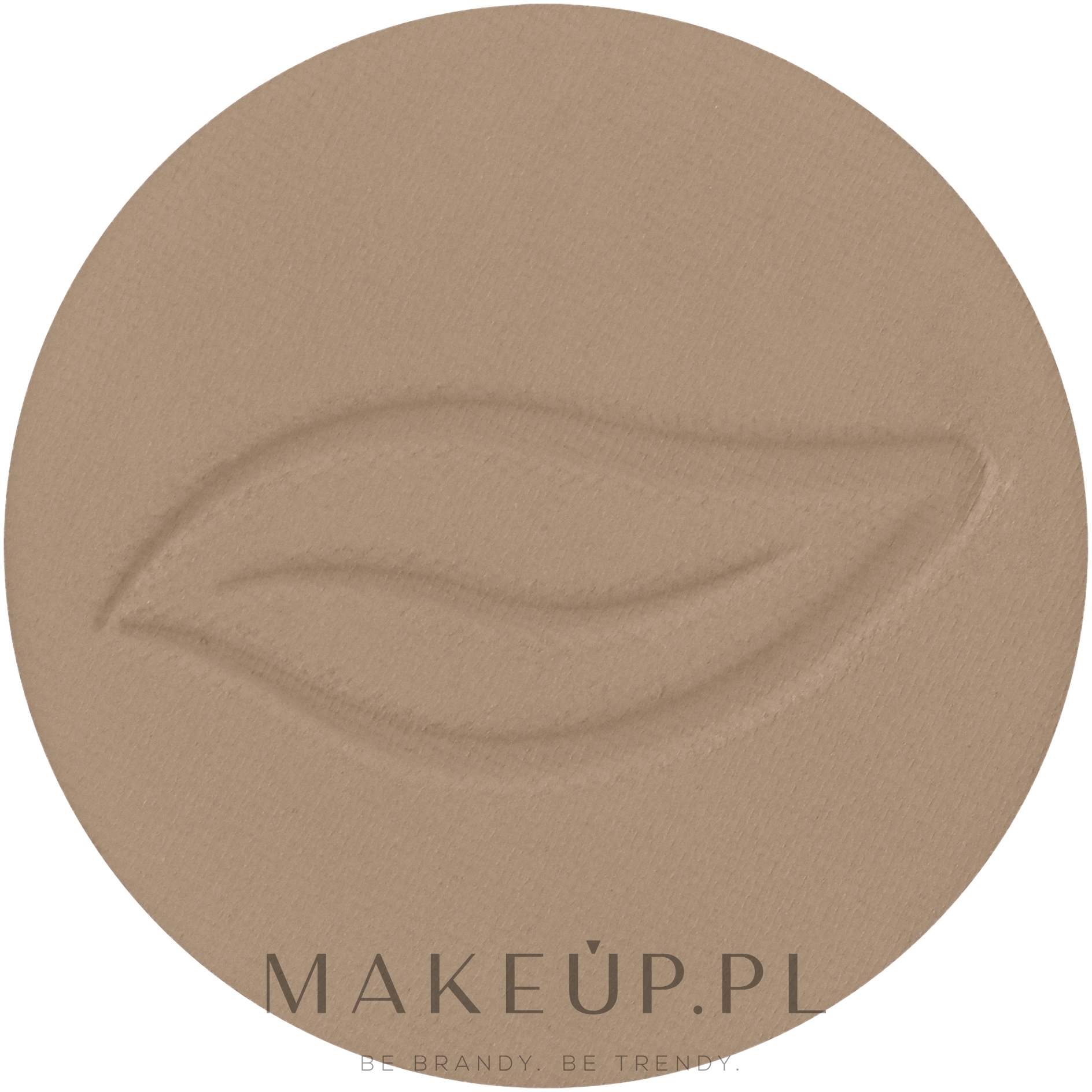 Mineralne cienie do powiek, wymienny wkład - PuroBio Cosmetics Ecological Eyeshadow Matte Refill — Zdjęcie 02 - Dove-Grey