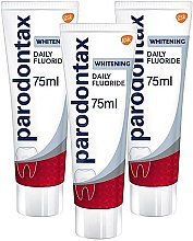 Kup Zestaw - Parodontax Whitening Toothpaste (3 x t/paste/75 ml)