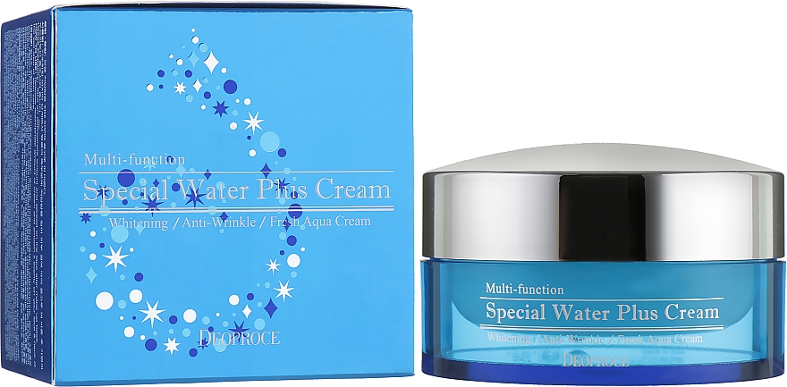 Nawilżający krem ​​do twarzy - Deoproce Special Water Plus Cream — Zdjęcie N3
