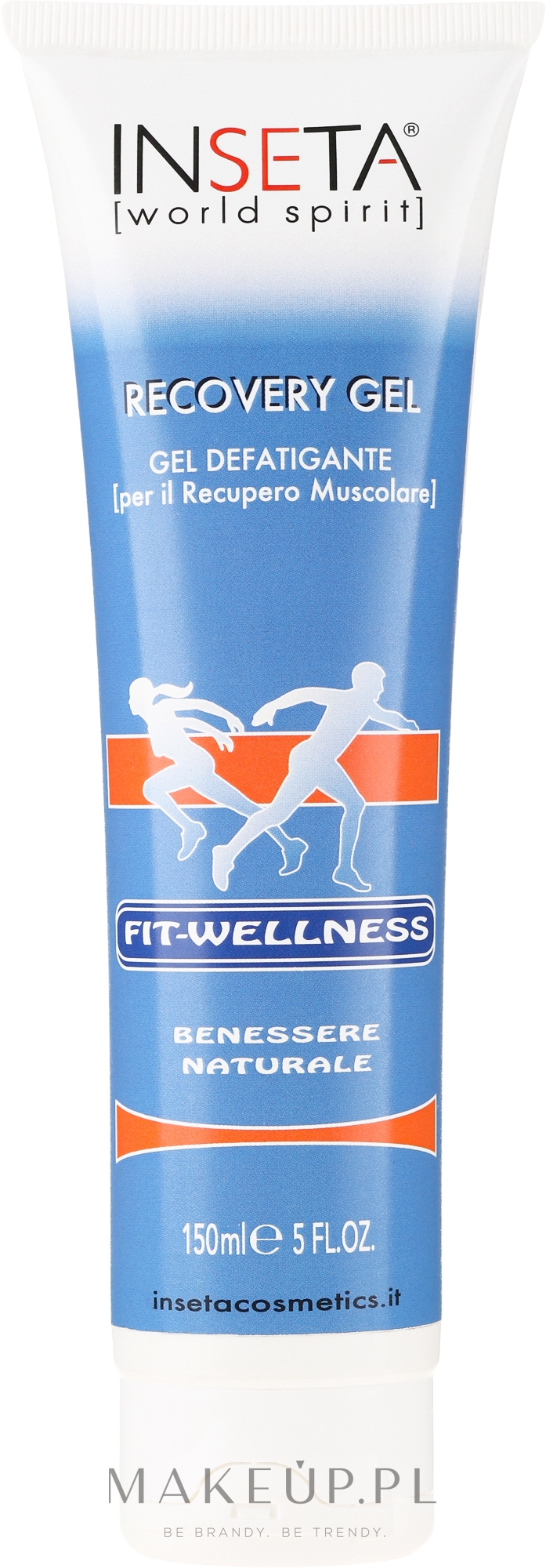 Rewitalizujący żel do ciała dla sportowców - Inseta Fit-Wellness Recovery Gel — Zdjęcie 150 ml