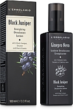 Kup Dezodorant z atomizerem dla mężczyzn - L'Erbolario Black Juniper Energising Deodorant Lotion