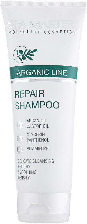 Rewitalizujący szampon do włosów z olejkiem arganowym - Spa Master