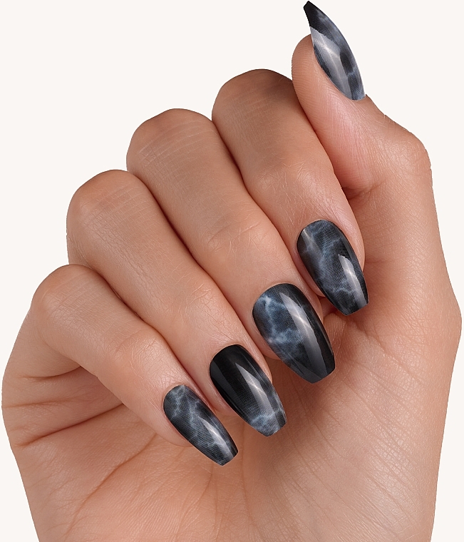 Samoprzylepne sztuczne paznokcie - Essence Nails In Style Youre Marbellous — Zdjęcie N4