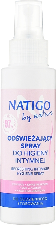 Odświeżający spray do higieny intymnej - Natigo by Nature — Zdjęcie N1