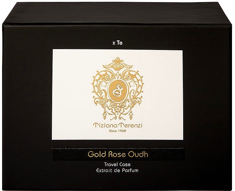 Tiziana Terenzi Gold Rose Oudh Luxury Box Set - Zestaw (extrait/2x10ml + case) — Zdjęcie N1
