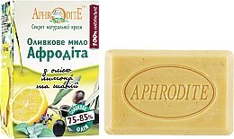 Kup Mydło oliwkowe z cytryną i olejkiem szałwiowym - Aphrodite Olive Oil Soap With Lemon & Sage