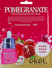 Kup Rewitalizująca maska ​​w płachcie z ekstraktem z granatu - Ekel Pomegranate Ultra Hydrating Essence Mask