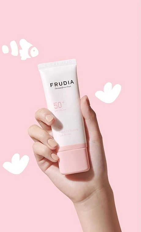 Podkład z filtrem przeciwsłonecznym - Frudia Velvet Fit Blurring Sun Primer SPF50+ — Zdjęcie N3