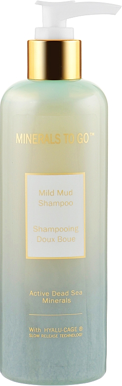Szampon z błotem z Morza Martwego - Premier Minerals To Go Mild Mud Shampoo — Zdjęcie N1