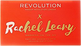 Paleta do makijażu - Makeup Revolution x Rachel Leary Goddess On The Go — Zdjęcie N2