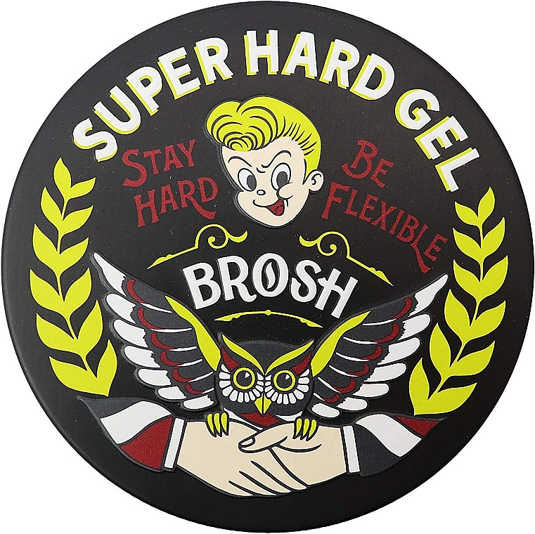 Żel do stylizacji włosów - Brosh Super Hard Gel — Zdjęcie N1