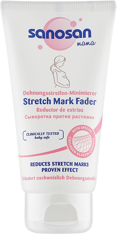 Serum na rozstępy dla mam - Sanosan Mama Stretch Mark Fader — Zdjęcie N1