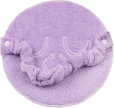 Ręcznik kompresyjny do zabiegów kosmetycznych, liliowy Towel Mask - MAKEUP Facial Spa Cold & Hot Compress Lilac — Zdjęcie N3